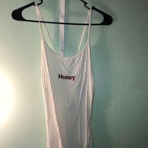 White Bodysuit Shirt